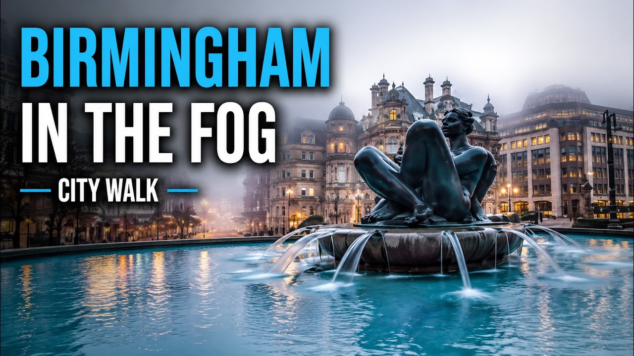 Birmingham City Centre Walking Tour | Real Street Life | 4K