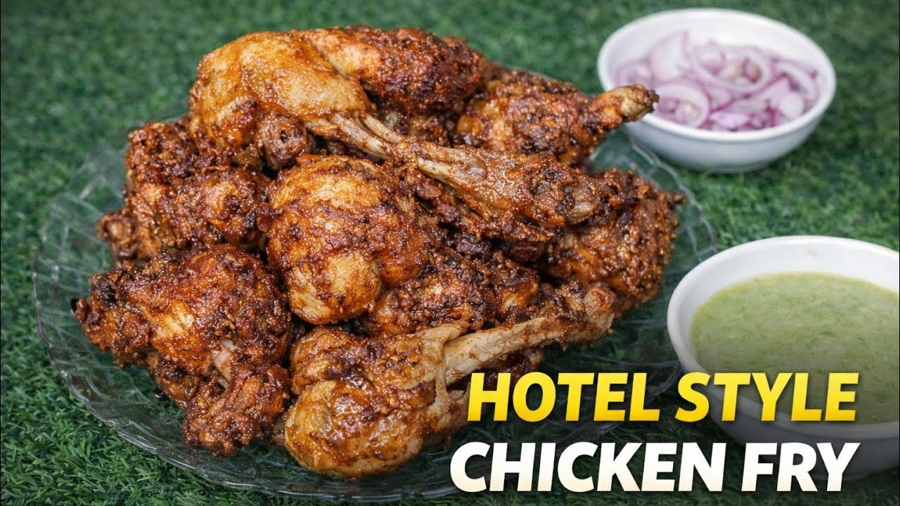 Crispy Chicken Fry Recipe | होटल जैसा कुरकुरा चिकन फ्राय घर पर | Easy Chicken Fry