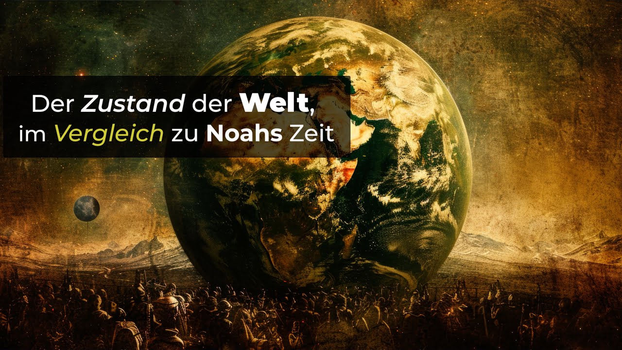 Der Zustand der Welt im Vergleich zu den Zeiten Noahs