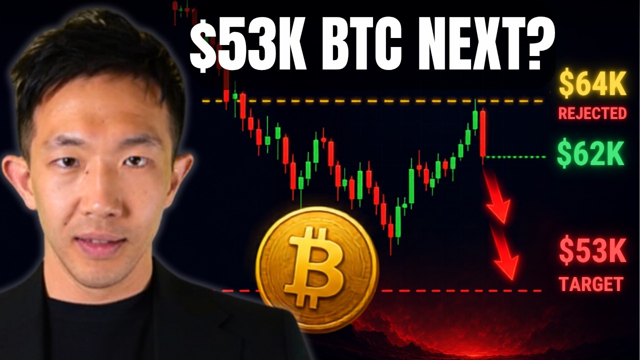 Bitcoin's Slump Continues. Will we see $53k Finally?