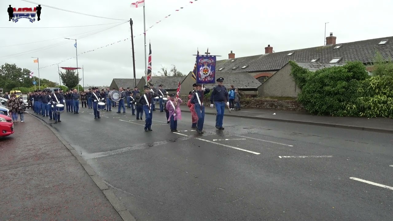 Ballygowan True Blues Flute Band @ County Down Last Saturday 2025