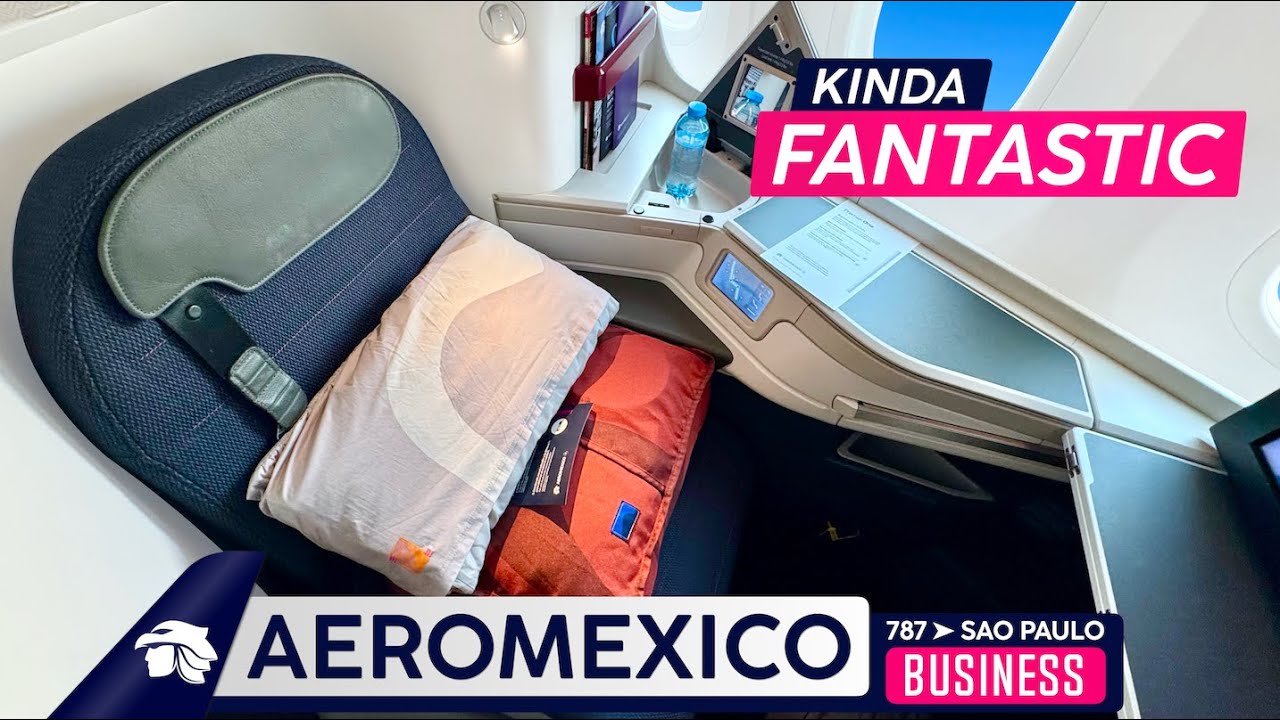 Impressed on AEROMEXICO ✦ 787 Business Class Trip Report ✦ Mexico City to Sao Paulo @The Flip Flop Traveller