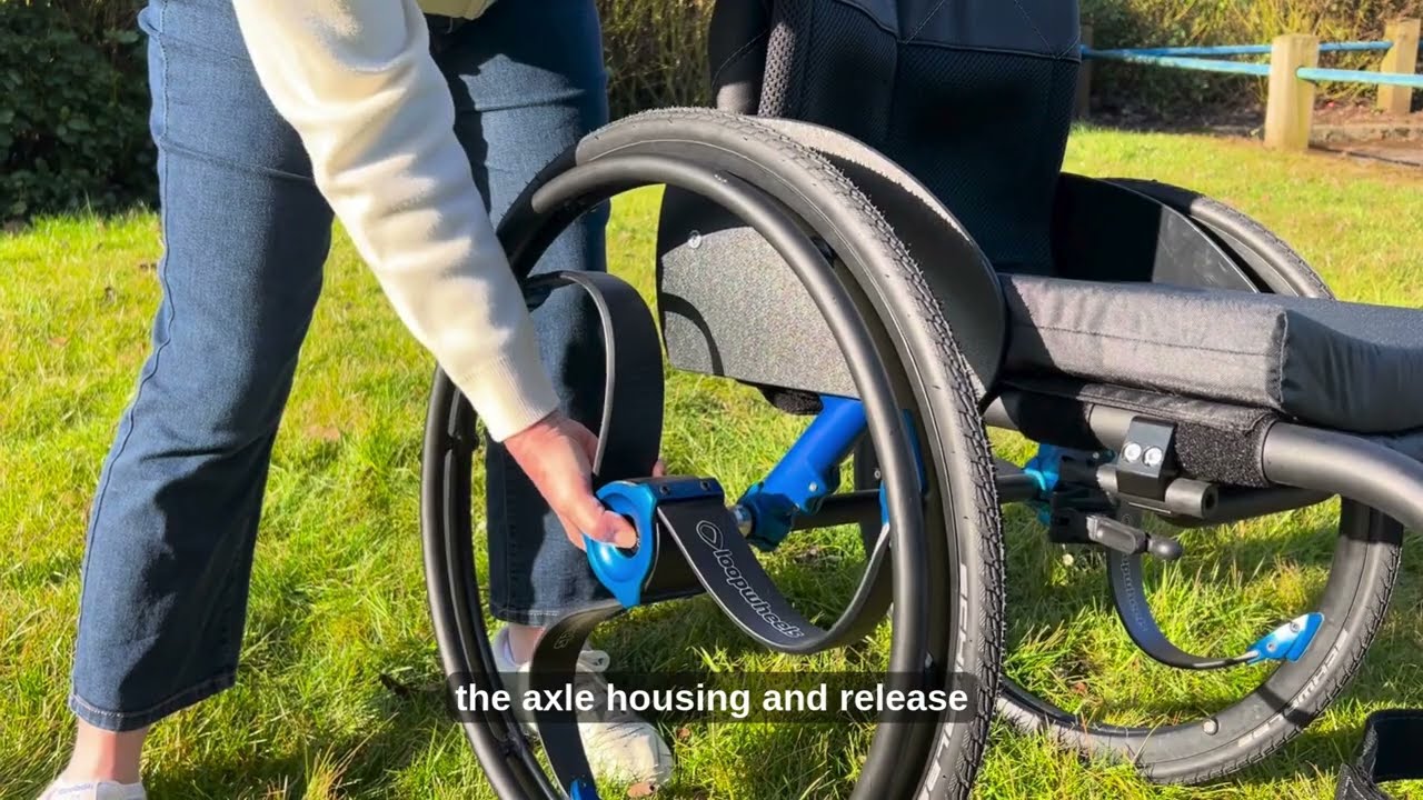 How to Fit a Loopwheel to a Wheelchair