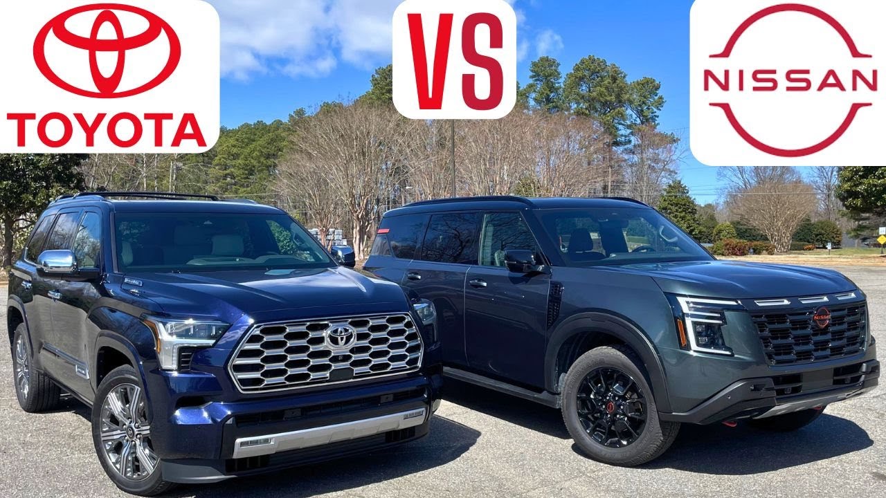 2025 Nissan Armada vs 2025 Toyota Sequoia | What's The Best SUV?