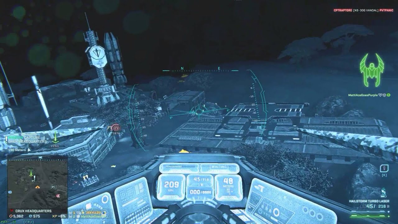 Planetside 2 - Scythe - Hailstorm farm