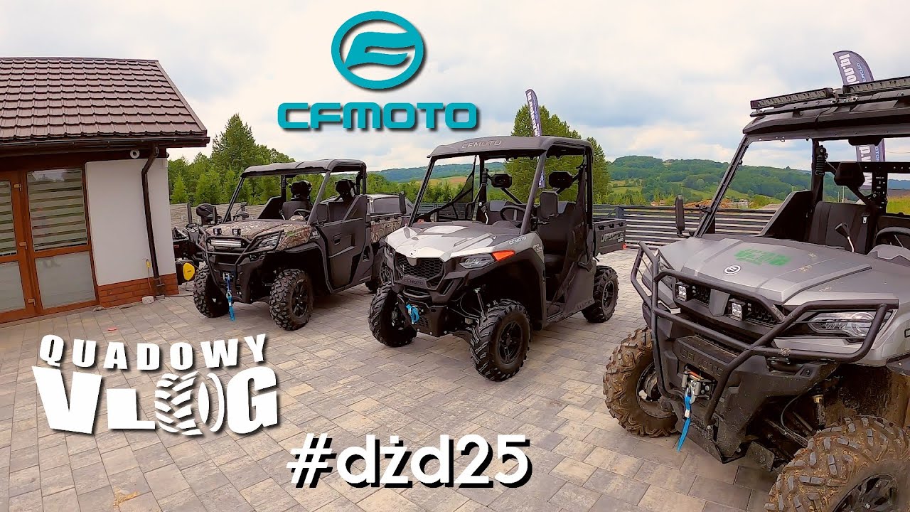 #dżd 25 - Cf Moto Uforce 600 i 1000, BimberHolder, Użytkowe pojazdy dla Redneck