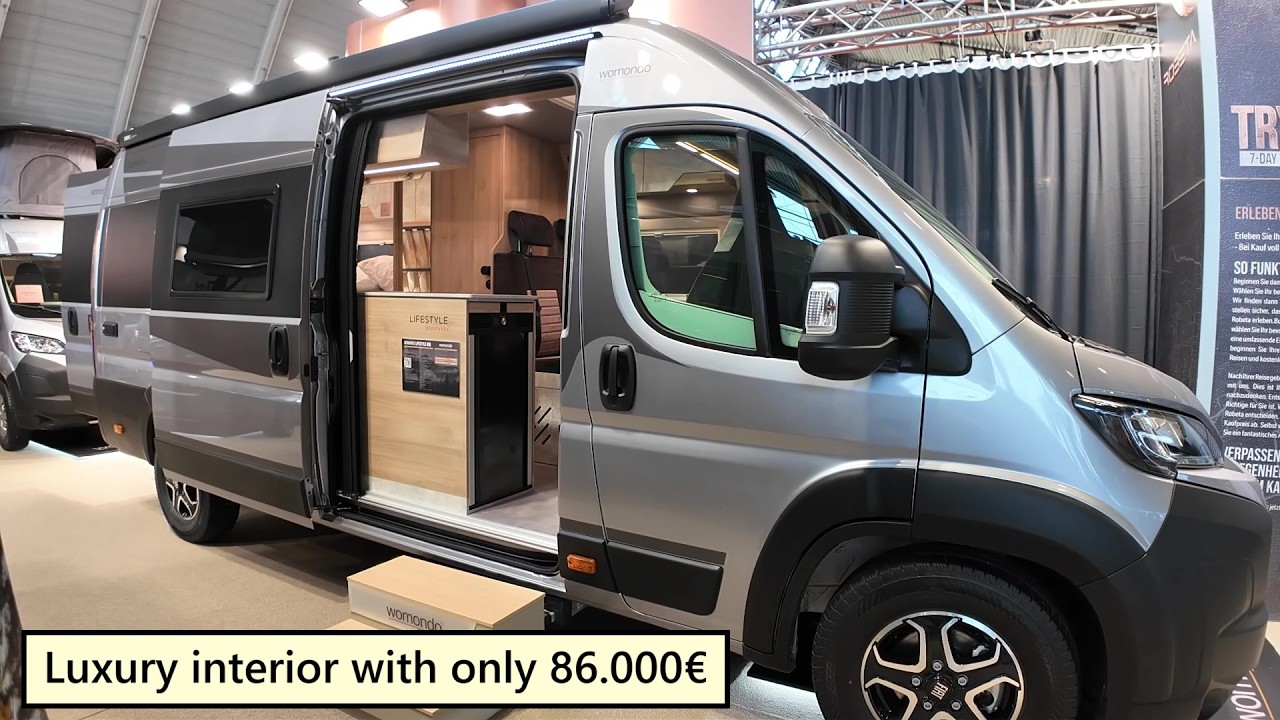 Luxury interior with only 86.000&euro; campervan 2026 ROBETA WOMONDO 636