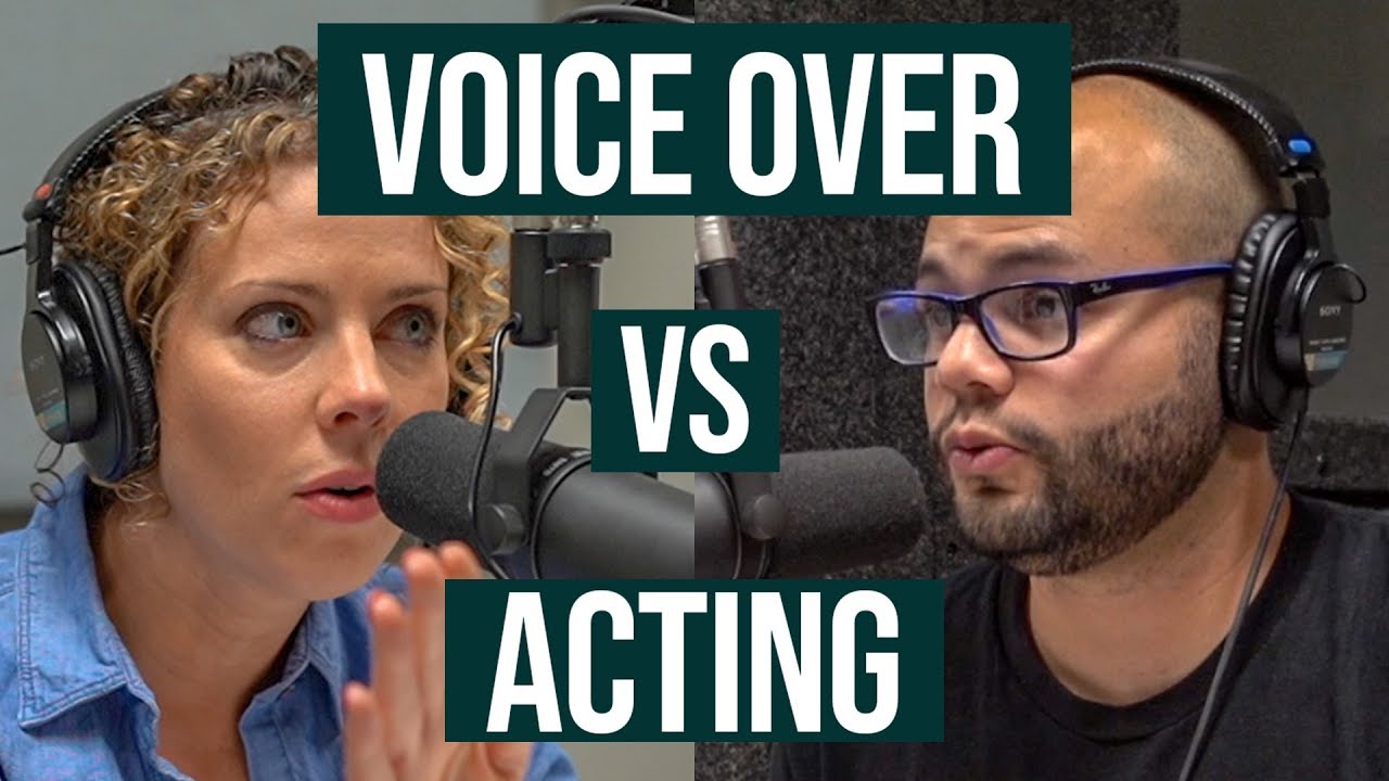 Difference Between Voice Over and Acting