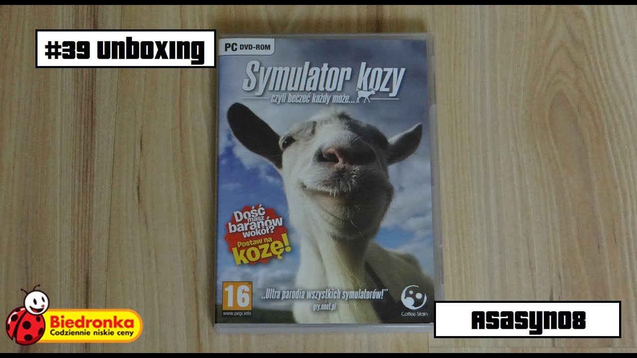 #39 Unboxing: Symulator Kozy [Biedronka Edition] (PL)
