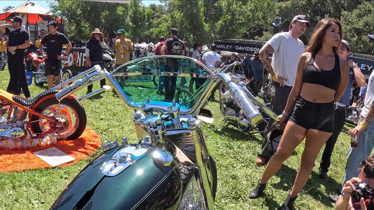 Wild Times!!  Born Free 15, Custom Harley Choppers, FXRs, Baggers. Did we win the Giveaway?!?