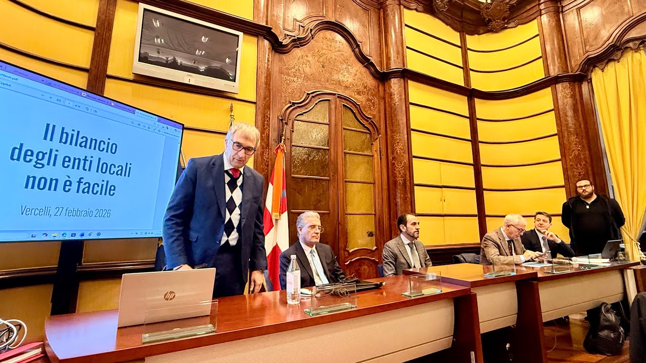 Vercelli: incontro sulla contabilità Accrual e il bilancio pubblico