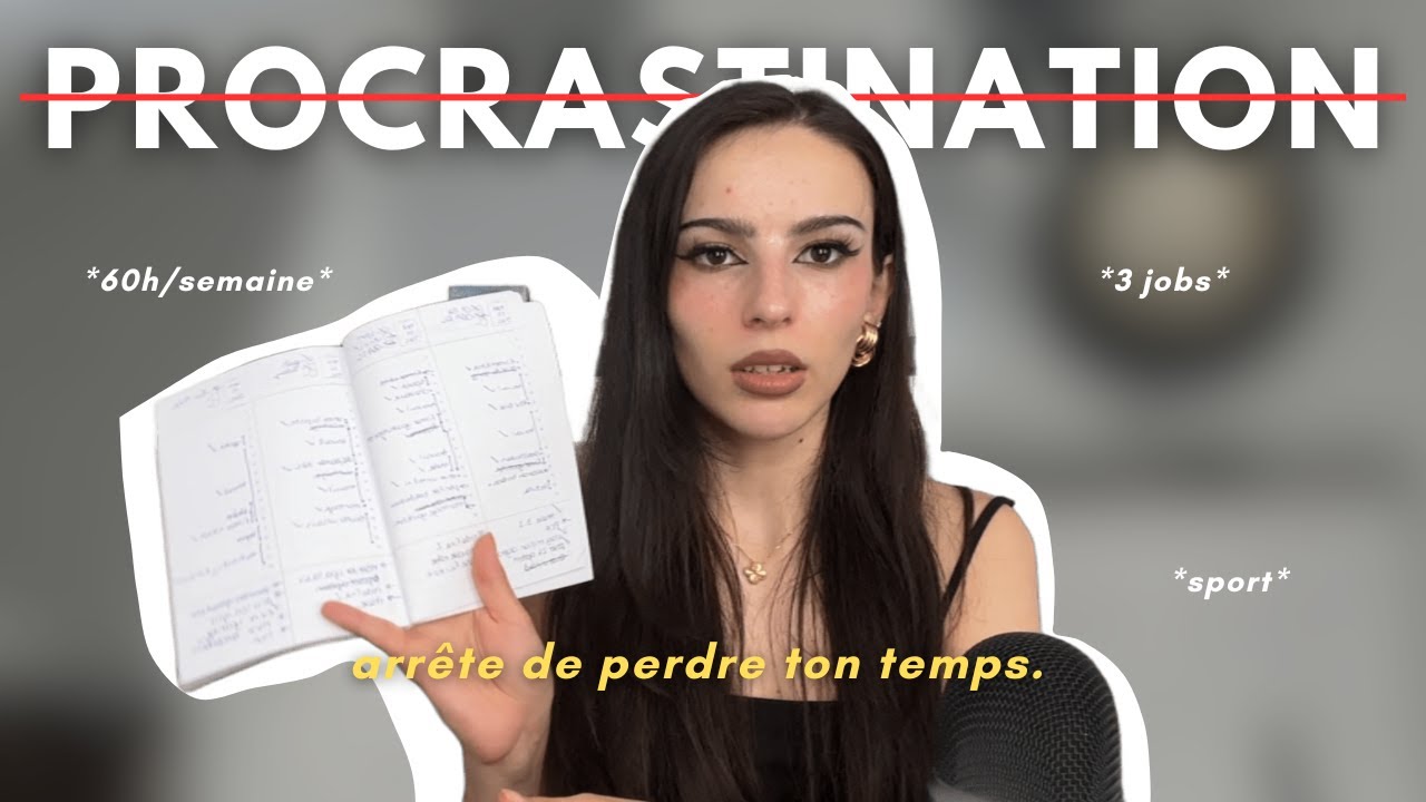 comment j’organise ma semaine de 60h *agenda, habitudes, motivation*