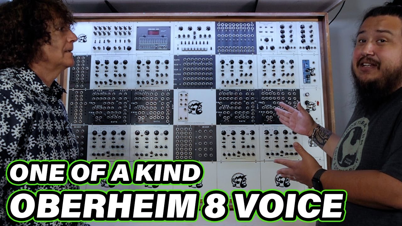 The ONLY Modular Oberheim 8 Voice w/Rob Rosen-Clip