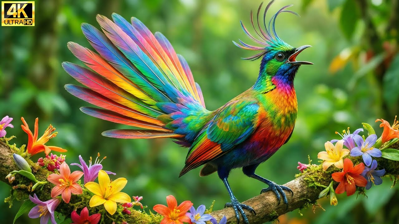 🐦Morning Bird Sounds 🎶 Relaxing Birds Singing & Streams Flowing for Stress Relief, Sleep & Focus
