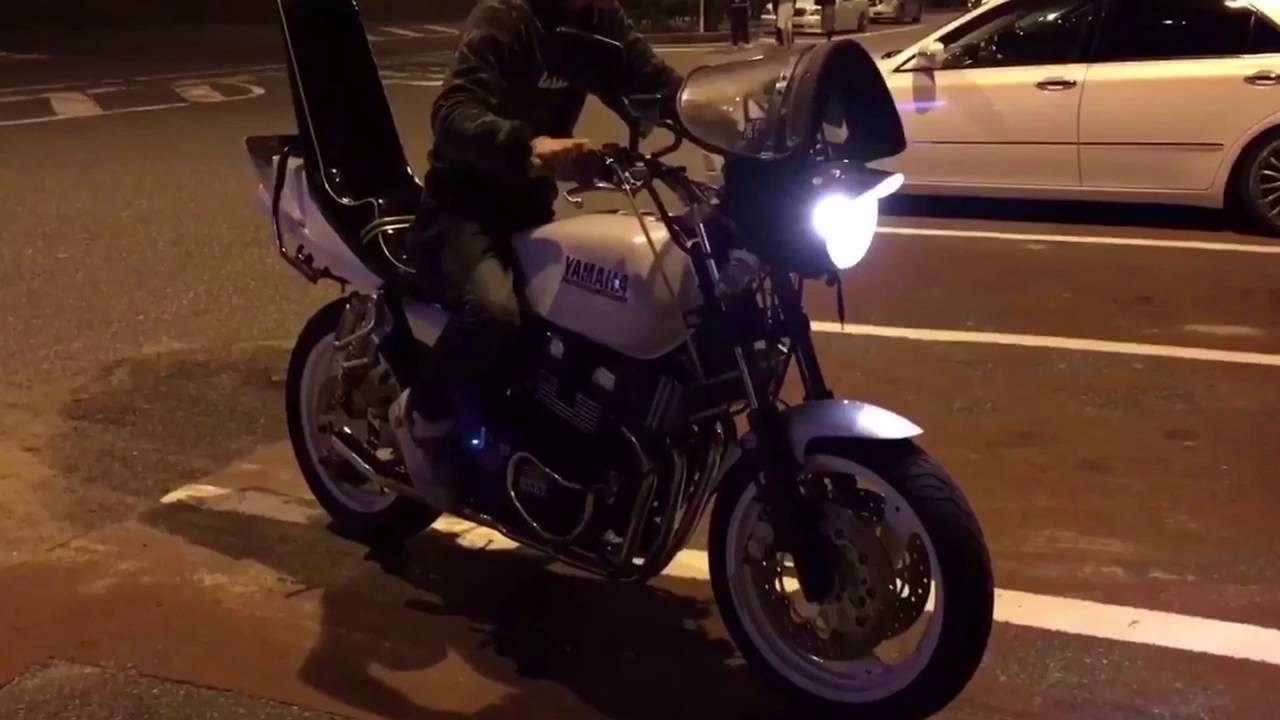XJR用マフラー「猪武者管」イノカン コール動画