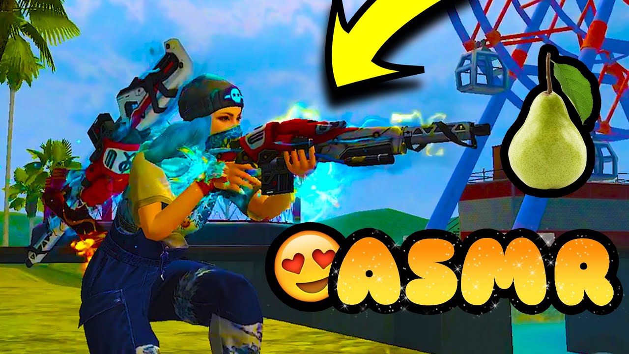 ASMR COMIENDO PERA 🍐 ¿PORQUE TENGO TAN M4L4 SUERTE? *AWM Furinkazan* 😍 Free Fire #ASMR
