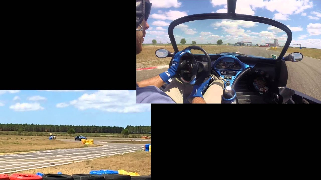 Secma F16 Drift &agrave; Escource Circuit Karting