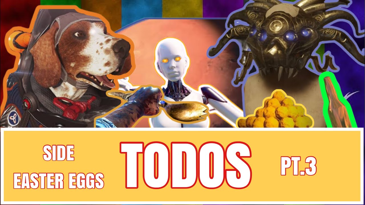 ¡TODOS! LOS SIDE EASTER EGGS DE COD ZOMBIES -PT.3-/COSAC