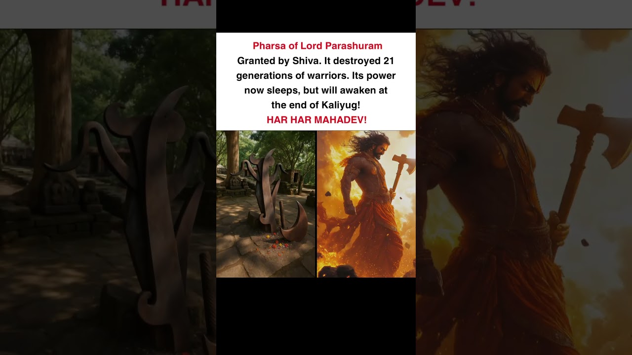 The Legendary Axe of Parashuram: Power That Will Rise Again!
