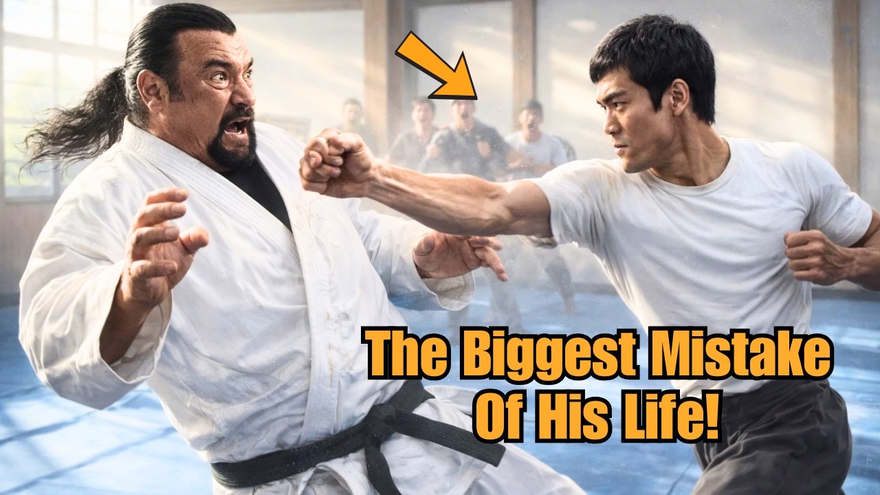 BRUCE LEE THOUGHT HE COULD DEFEAT STEVEN SEAGAL - WHAT HAPPENED NEXT SHOCKED EVERYONE!