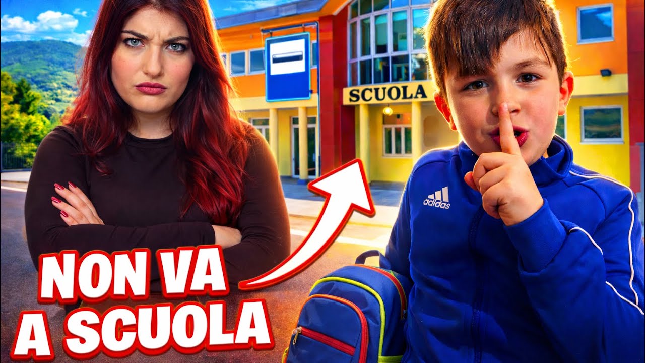 ANGIE NON È ANDATO A SCUOLA!! *scherzo finito male a mamma Roby*