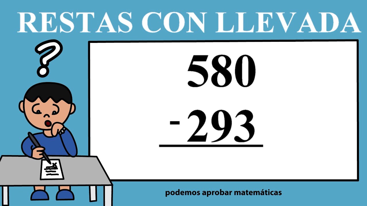 RESTAS LLEVANDO de 3 cifras