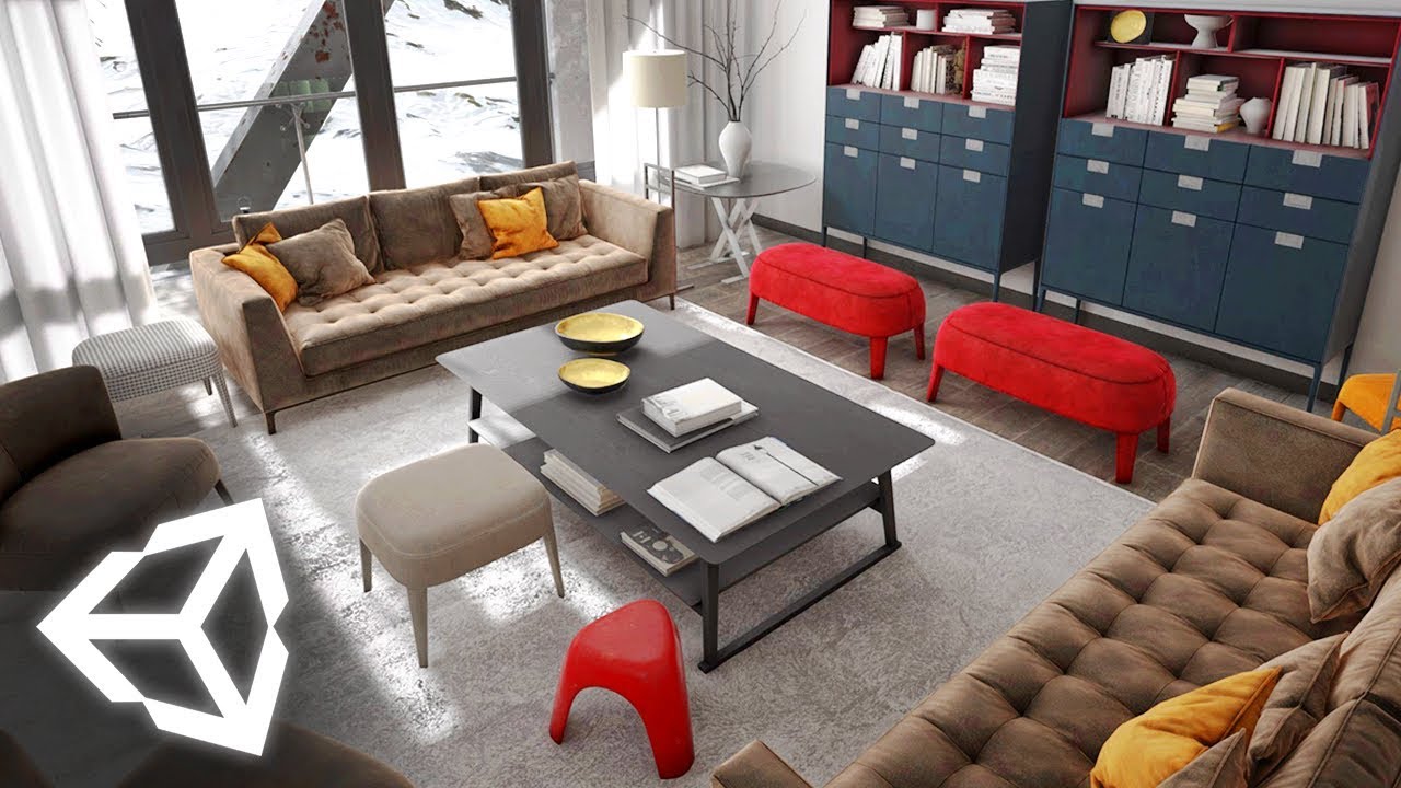 REALISTIC GRAPHICS IN UNITY 2018! | Interior Demo with ArchVizPro - VR FRIENDLY!