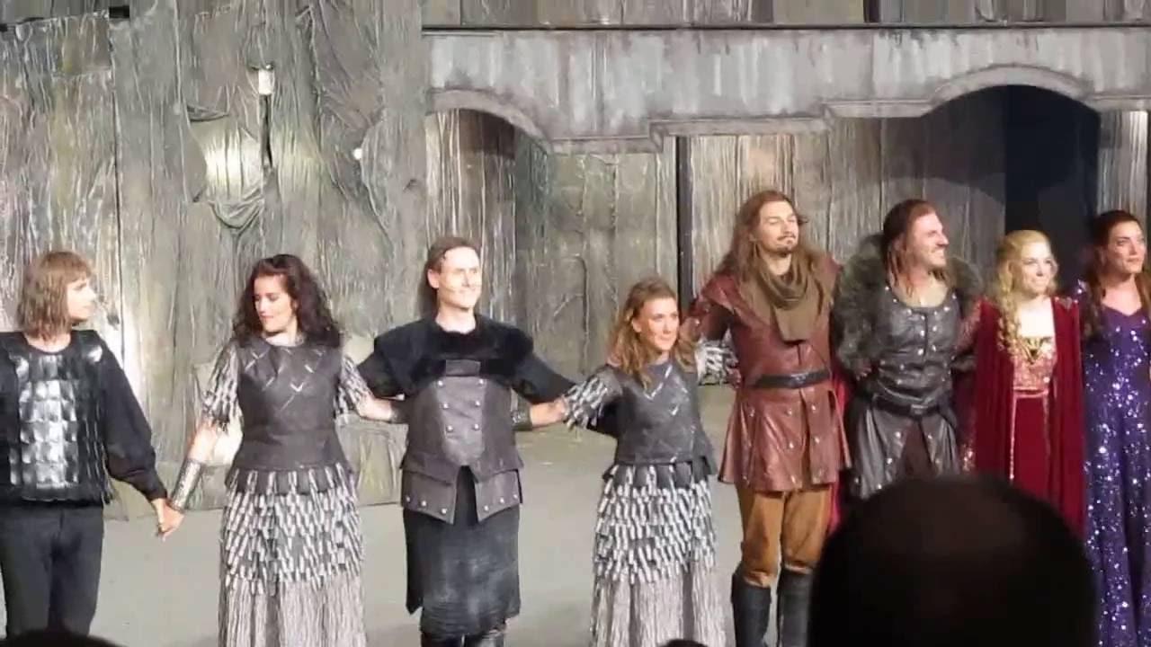Artus Excalibur - Musical - 28.08.2016 - Dernière - Tecklenburg - Schlussapplaus und Zugabe