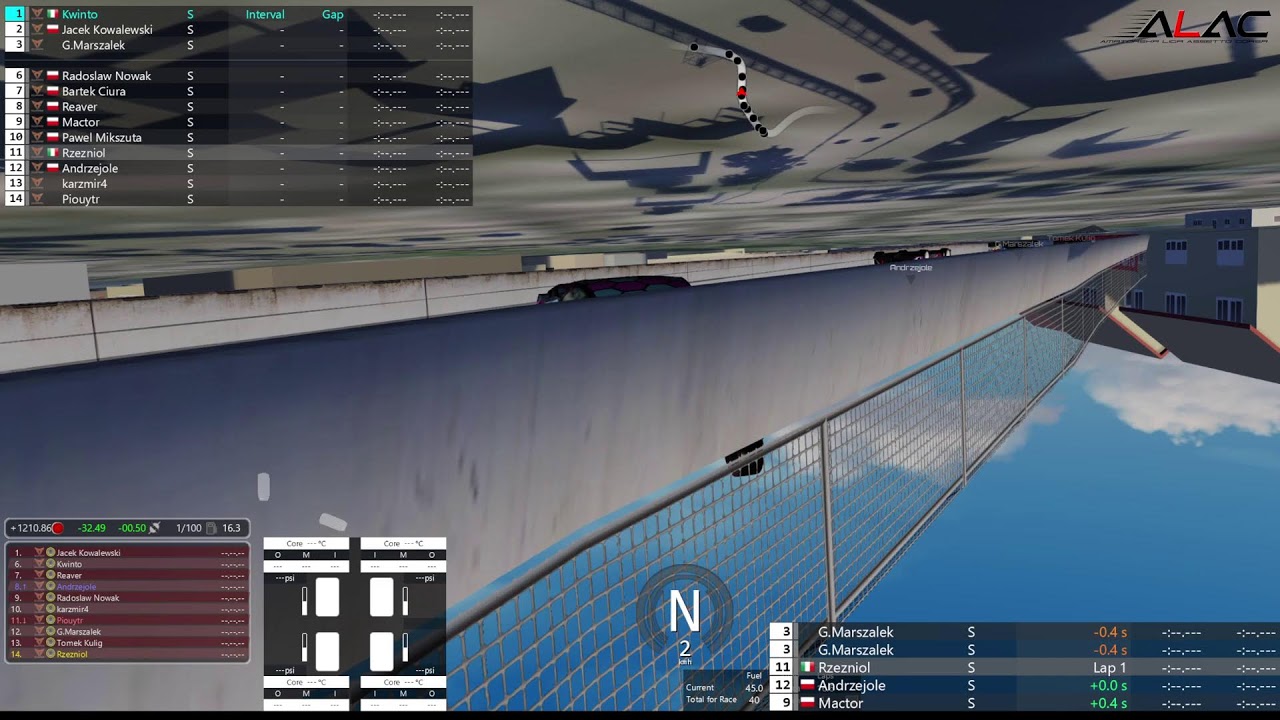 ALAC Cupra 2024 Runda 8 Wyścig A #alacpl #assettocorsa #simracing