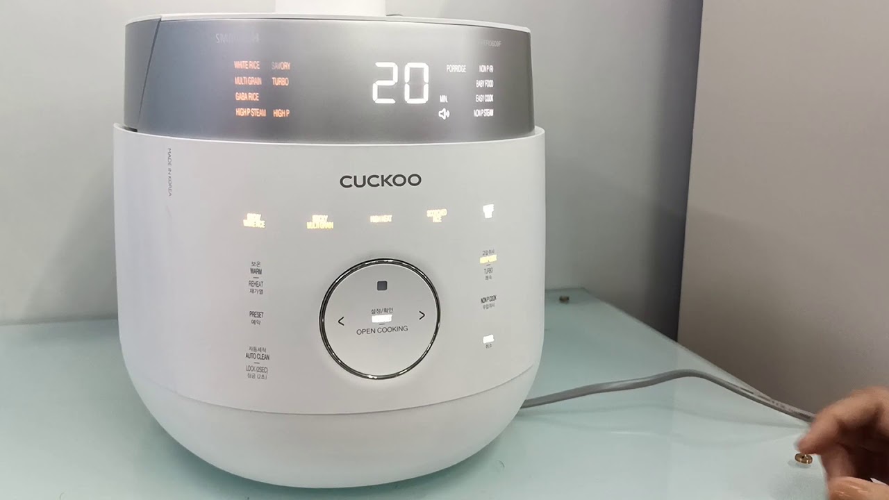 Nồi cơm điện tử Cuckoo CRP-LHTR0609F