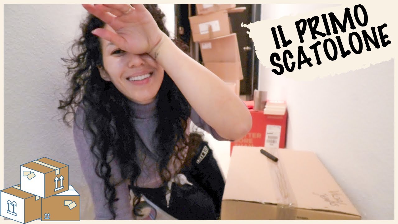 INIZIAMO A FARE GLI SCATOLONI PER IL TRASLOCO📦 | Family Vlog