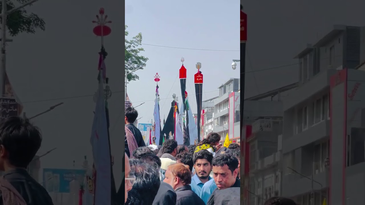 Rawalpindi Raja Bazaar Muharram Procession 2026 | Massive Crowd at Central Ashura Juloos | Pakistan