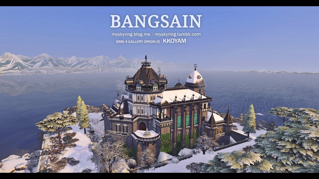 심즈4 (SIMS 4) MY SIMS HOUSE 028 NoCC Stop Motion