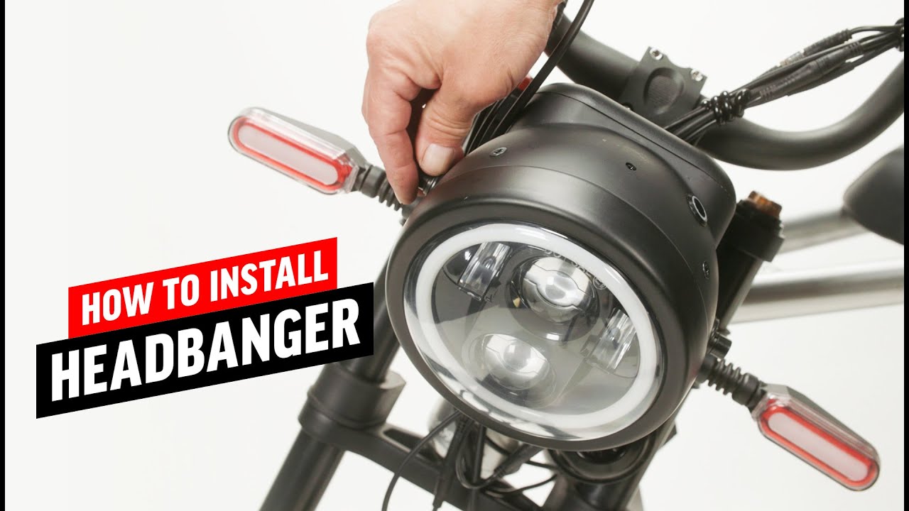 Juiced Bikes: Headbanger Headlight Speaker Installation