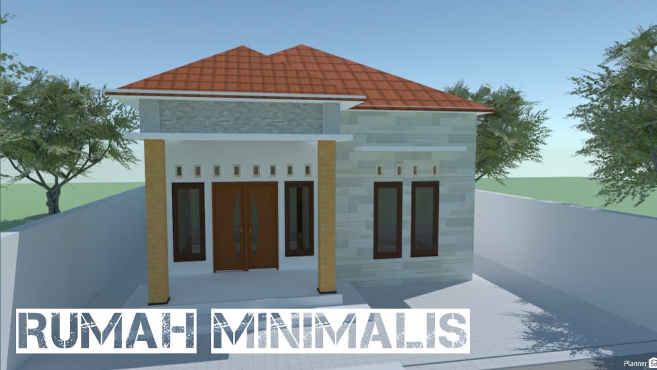 Cara membuat rumah minimalis di planner 5d | UK 7 X 11 | Planner 5d