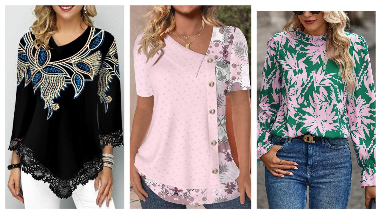 Moda 2026 BLUSAS BONITAS 100”Ideas De blusas bonitas MODELOS casuales 25/26 #fashion