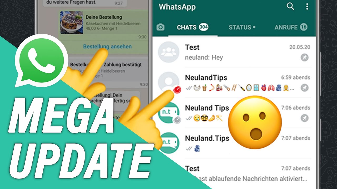 WhatsApp ablaufende Nachrichten sind da, WhatsApp Shopping und viele weitere News!