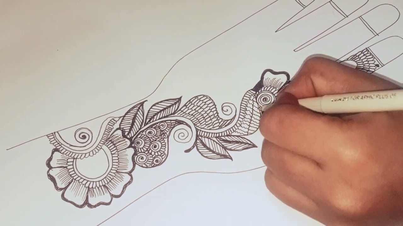 #Arabic design#front hand#viralvideo #search feet 