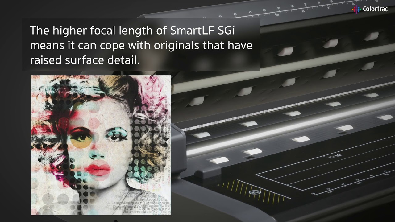 Colortrac SmartLF SGi Scanner Series From Paradigm Imaging Group.