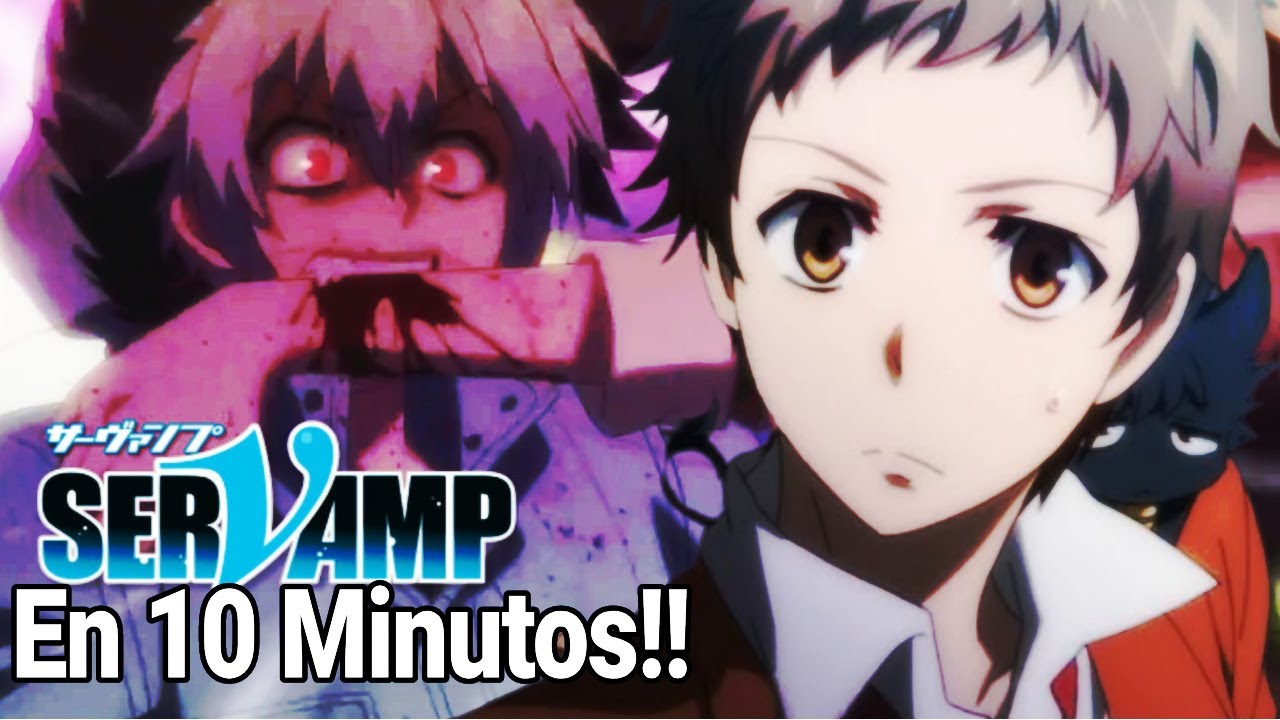 🦇EL CHICO CON UN SIRVIENTE VAMPIRO!! | Resumen de Servamp en 10 Minutos