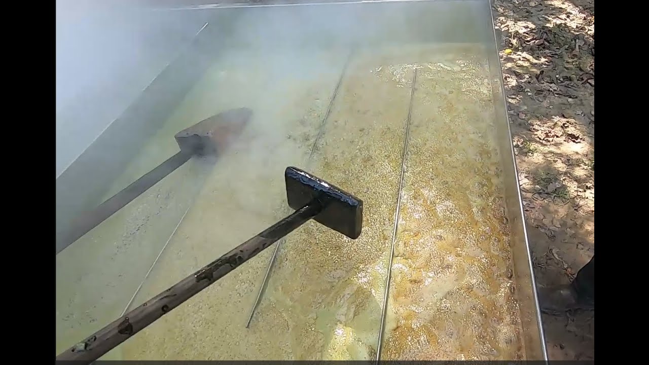 Cooking Sorghum Molasses 2023