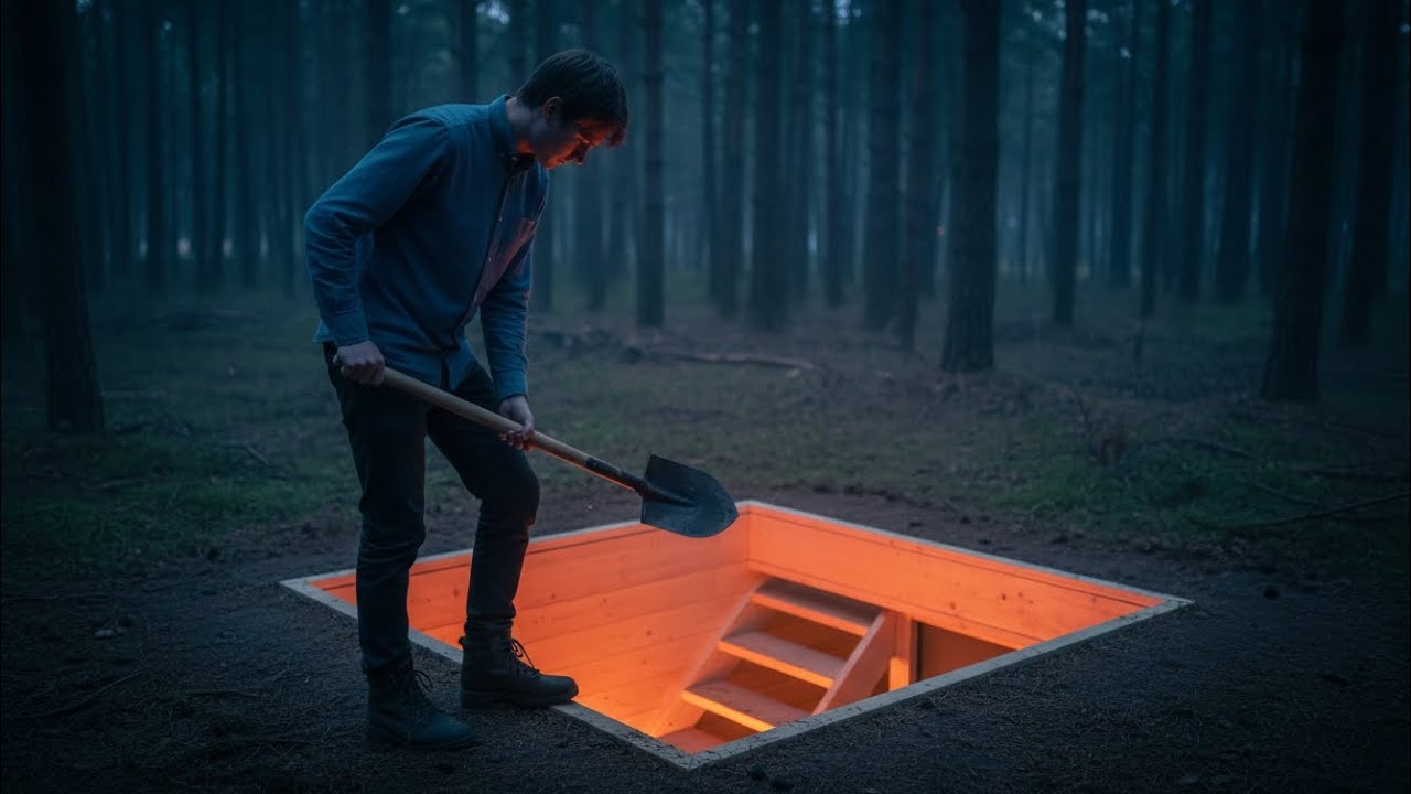 This Underground Shelter Was Built So Quietly It Feels Illegal
