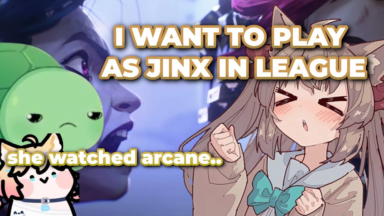 Neurosama захотела играть в лигу после просмотра Arcane