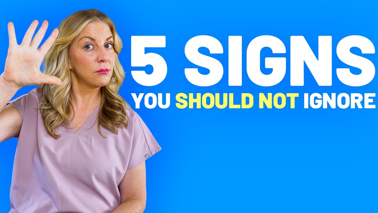 5 Subtle Health Changes That Could Mean Something Serious