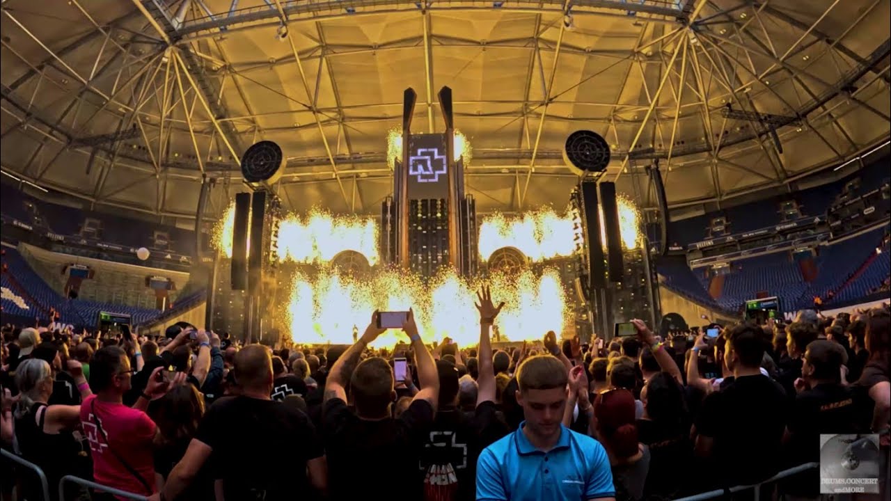 Rammstein Live in der Veltins Arena Gelsenkirchen | 31.07.2024 | Vorderster Innenraum |GoPro Version