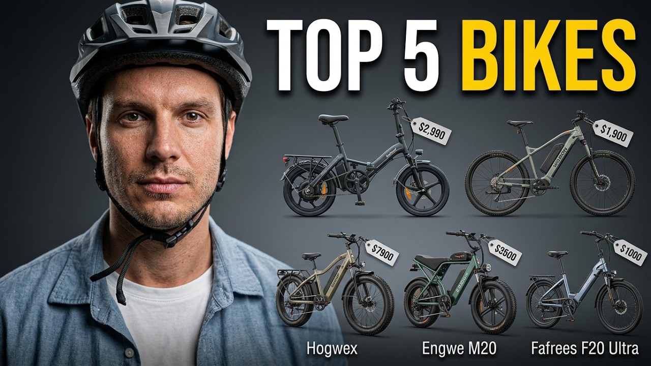 5 starke E-Bikes mit Top Preis-Leistung – Diese lohnen sich wirklich 🚲