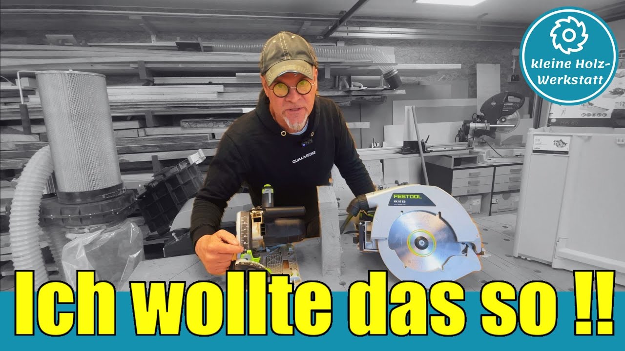 Diese Säge macht alles anders - Festool HK85⏐Das Biest unter den Handkreissägen⏐kleine holzwerkstatt
