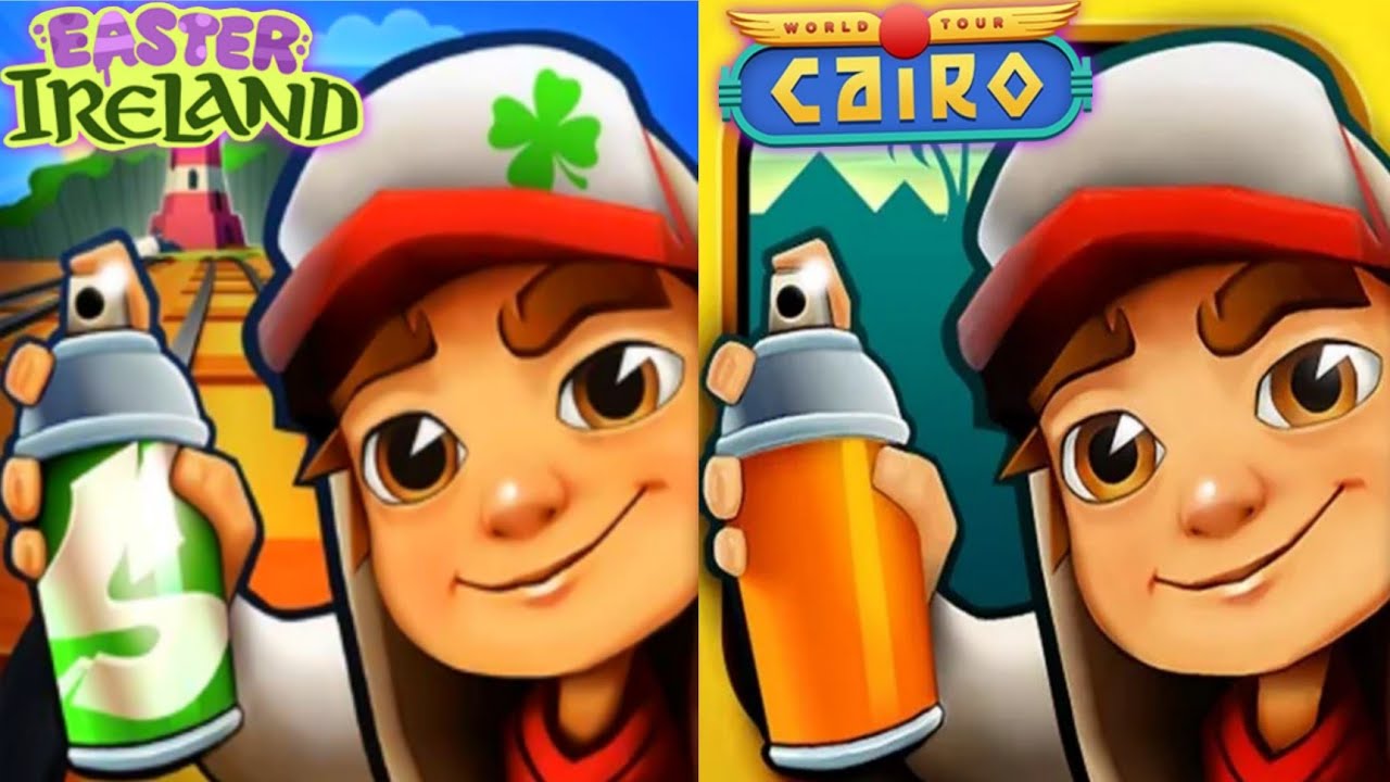 Subway surfers Shoda Rush EASTER IRELAND VS CAIRO