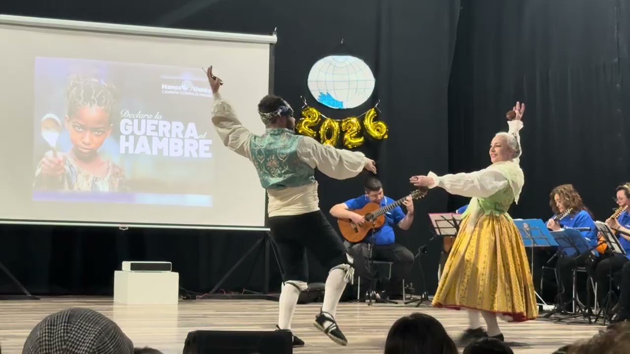 Jota Aragonesa en Festival a beneficio de Manos Unidas celebrado en Belchite