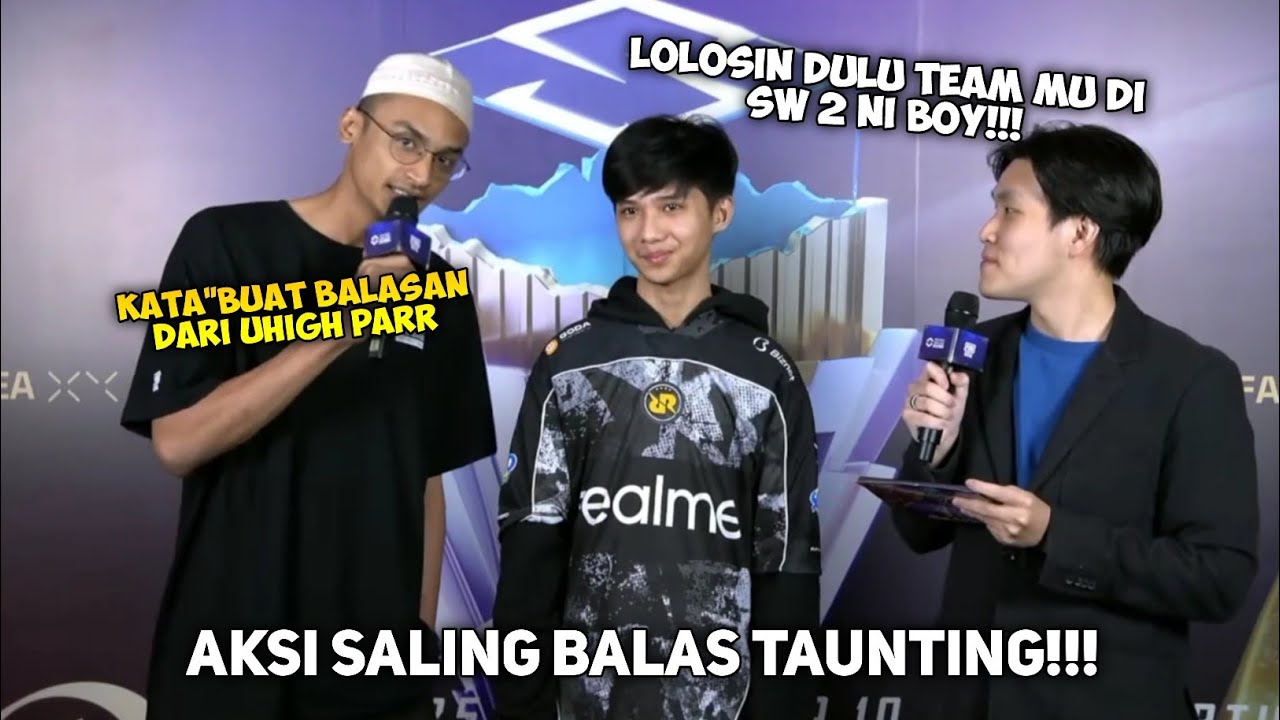 RRQ LAPAR DI INTERVIEW KASIH BALASAN TAUNTING SEM9 UHIGH | PMSL SEA FALL 